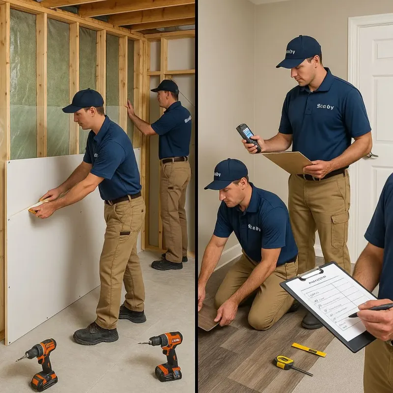 Repairs and Reconstruction process in Purcellville, VA