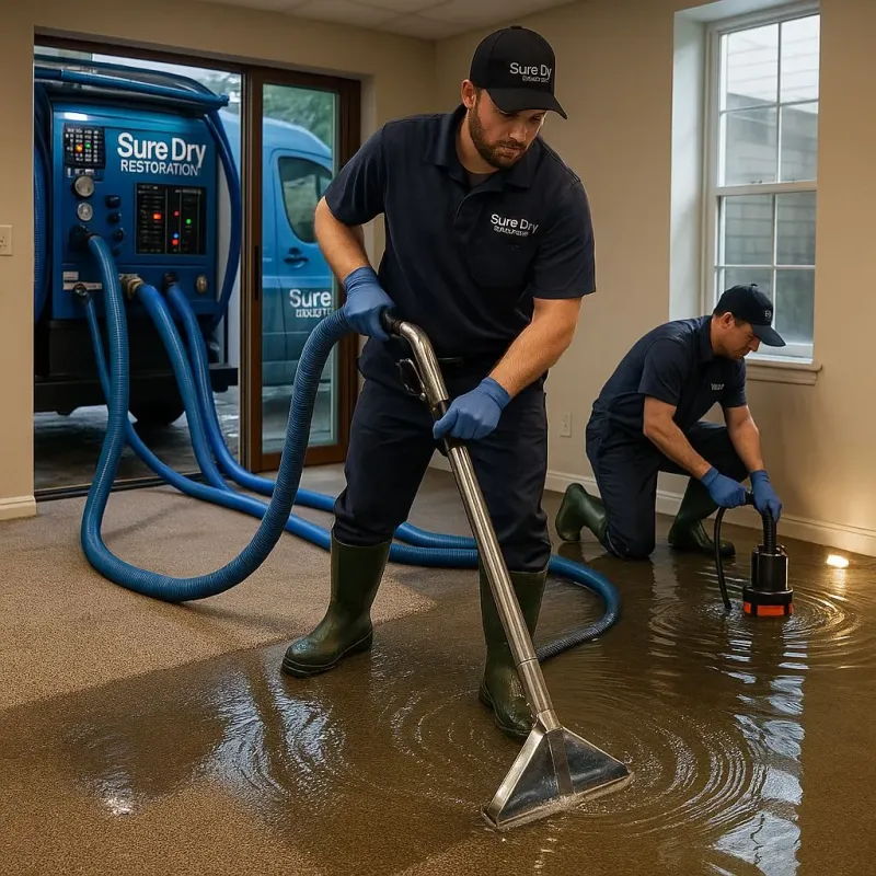 Water Extraction and Removal process in Purcellville, VA